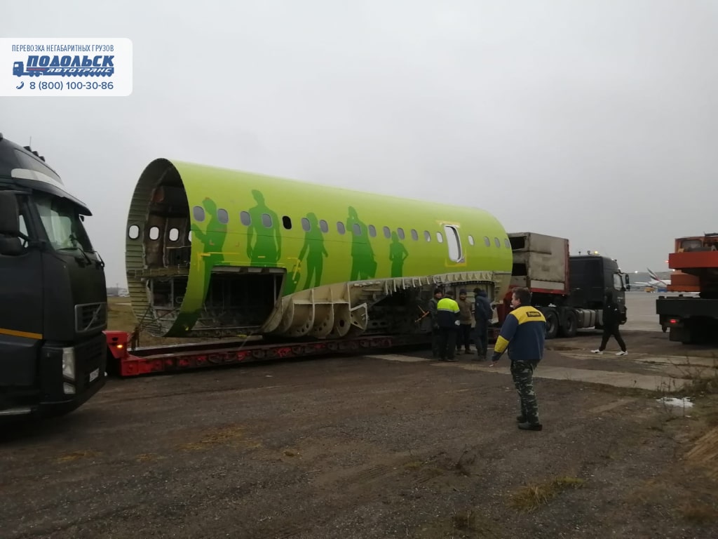 Перевозка частей самолета из Московской области в Ивановскую область